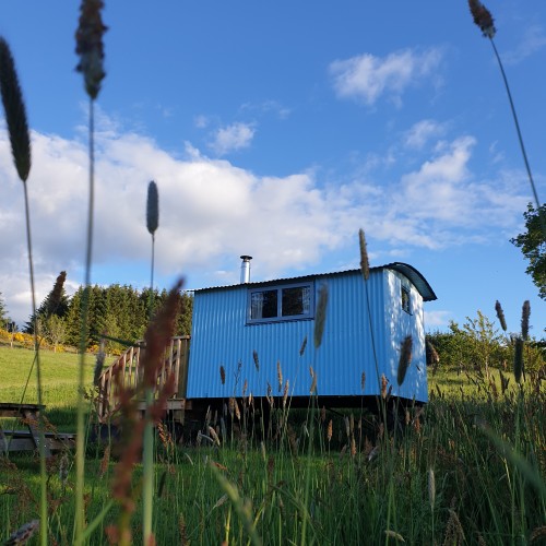 Blackberry Hut  Cosy accommodation just right for two  at Glenshee Glamping