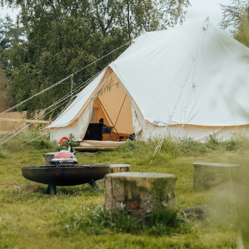 The Bell Tent  Ideal for families  at Glenshee Glamping