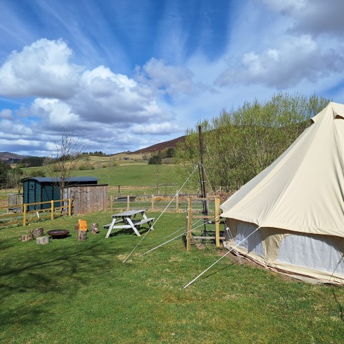 The Bell Tent at Glenshee Glamping
